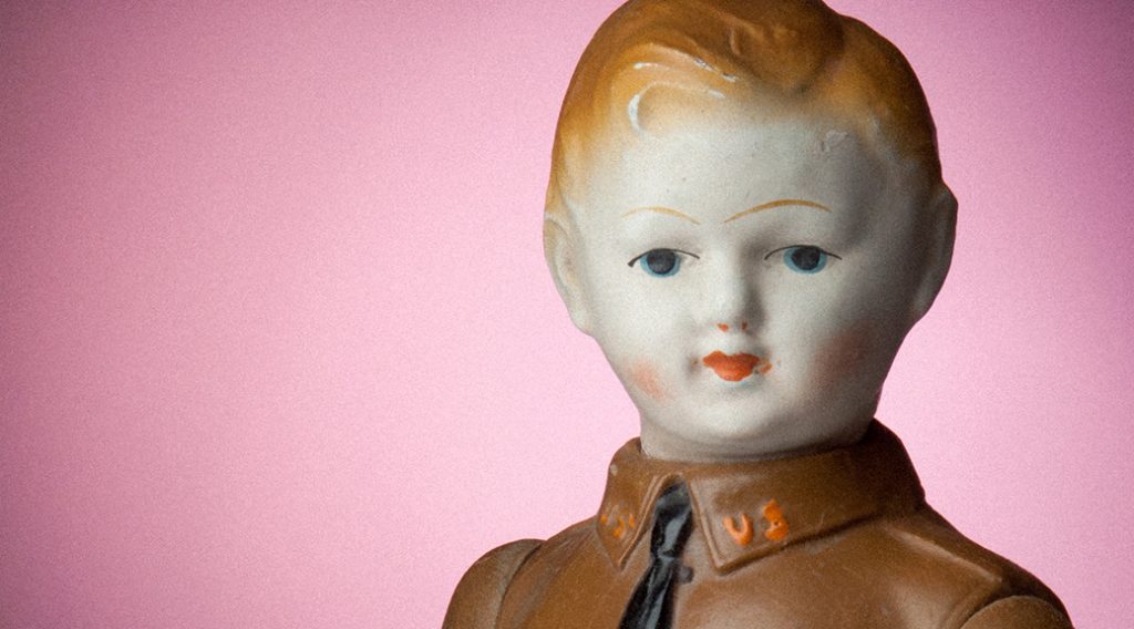 vintage boy scout doll